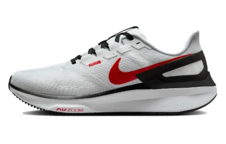 Nike Air Zoom Structure 25 'White Black Fire Red'