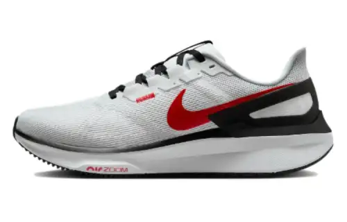 Nike Air Zoom Structure 25 'White Black Fire Red'