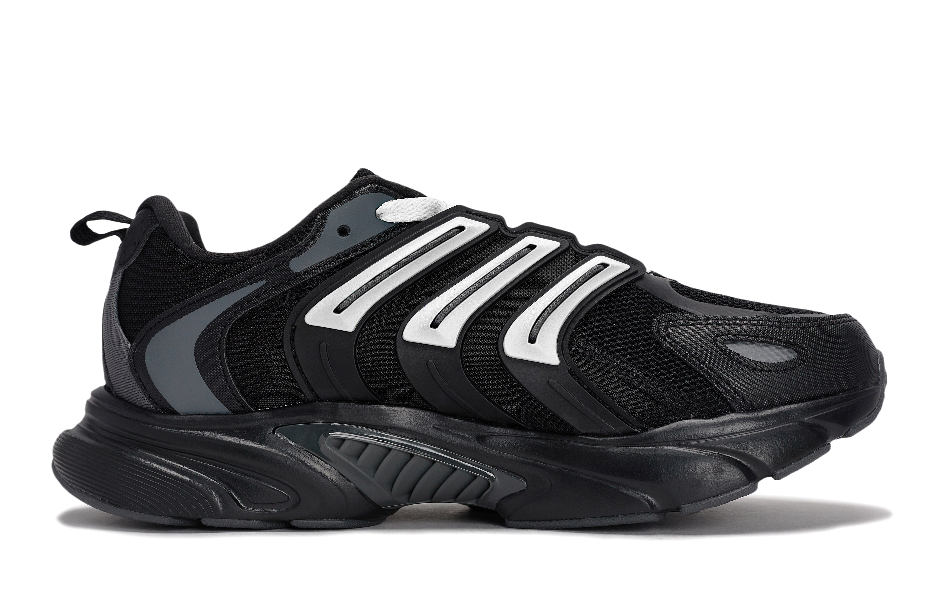 Adidas CLIMACOOL BOUNCE Slip Resistant Abrasion Resistant Low top Running Shoes Unisex Black White