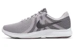 Nike Revolution 4 Breathable Shock Absorption Non Slip Low Tops Gray