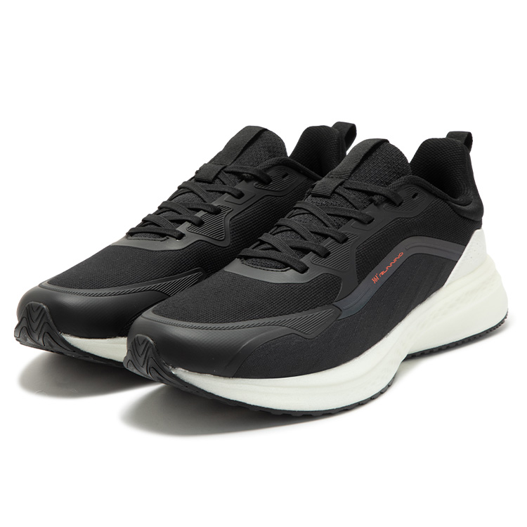 361° Comfortable Round Toe Low top Casual Running Shoes Men’s Black