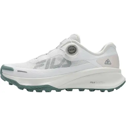 FILA BOA Abrasion Resistant Low top Trail Running Racing Running Shoes Women's White