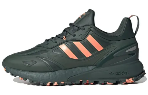 Adidas Zx 2K Boost 2.0 Trail 'Mineral Green Beam Orange'