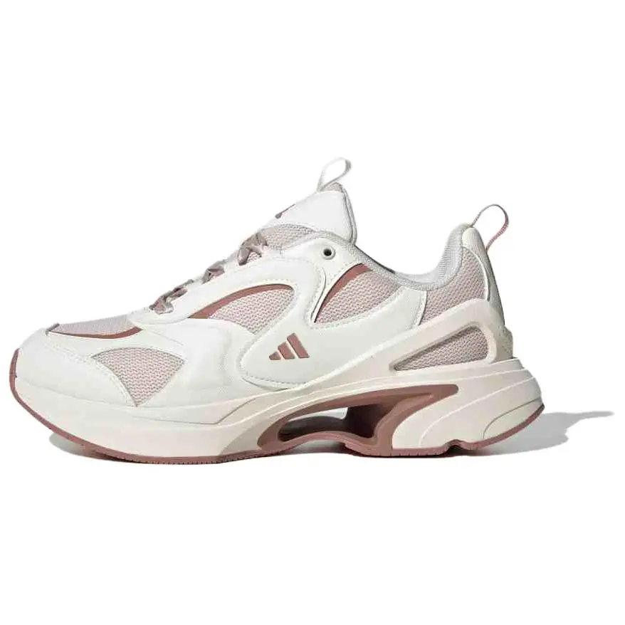 Adidas Abrasion Resistant Lightweight Wear resistant And Lightweight Low top Running Shoes Women's Pink