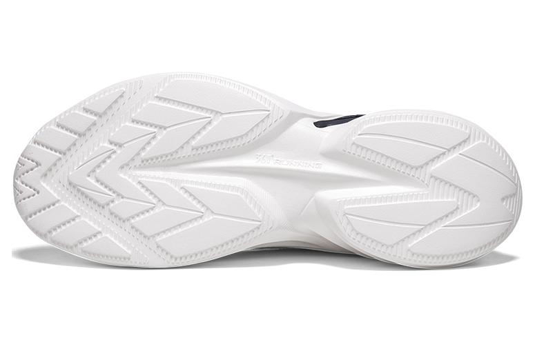 361° Versatile Mesh Slip Resistant, Abrasion Resistant, Breathable Low top Running Shoes Men’s White Black