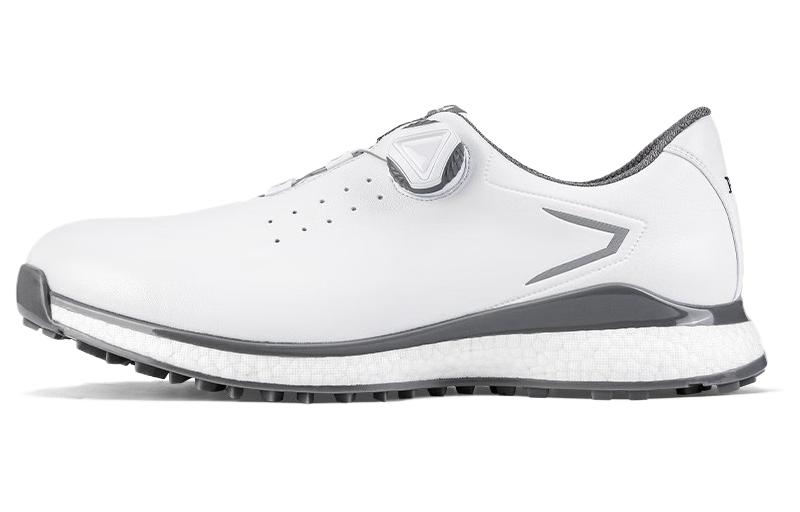 PGA Cushioning, Wear Resistant Low top Golf Shoes Men’s White