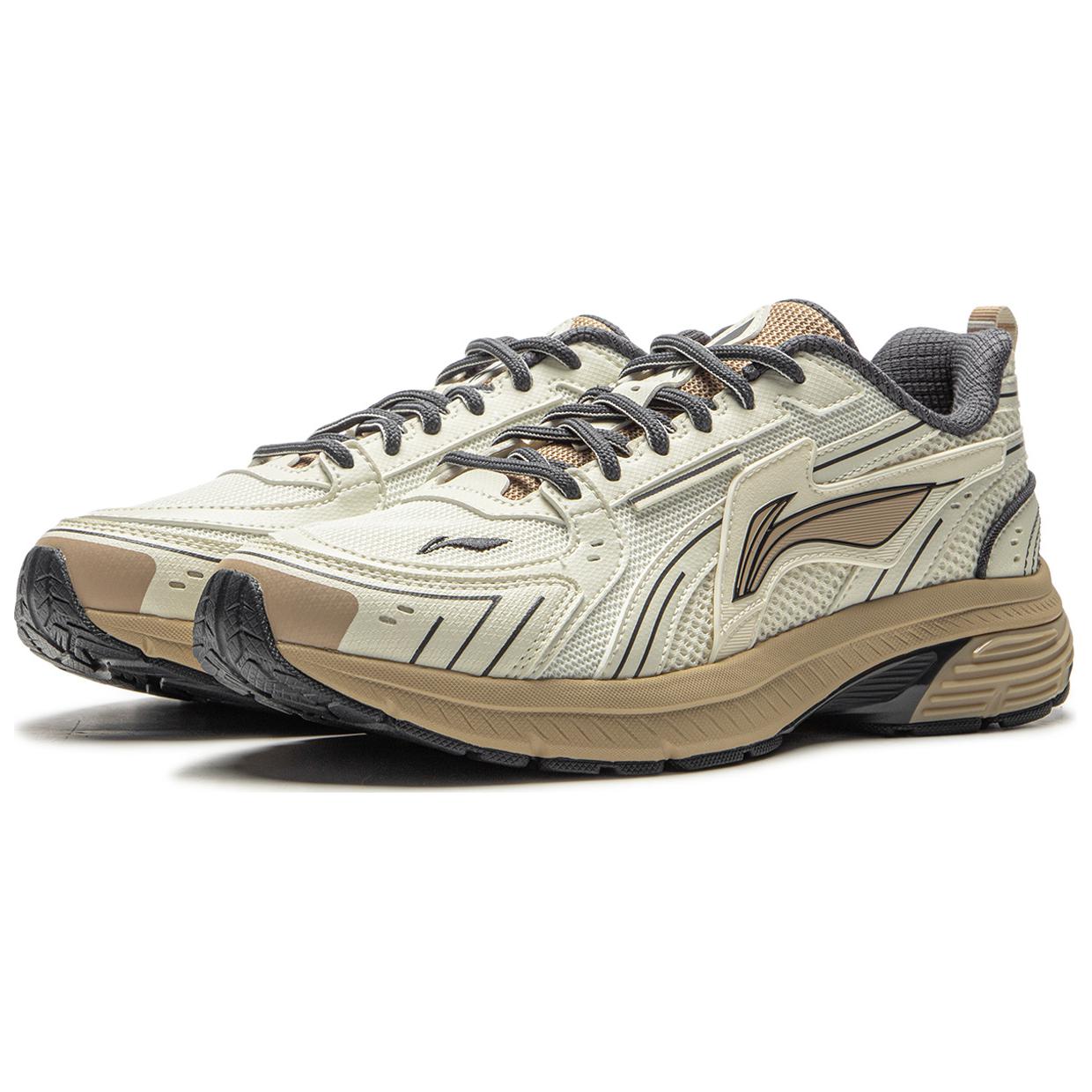 Li Ning Fuyao 1.5 Abrasion Resistant Slip Resistant Low top Casual Running Shoes Women’s Ecru