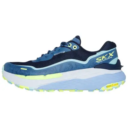 Skechers MAX CUSHIONING ELITE Low top Trail Running Shoes Women's Marine Blue