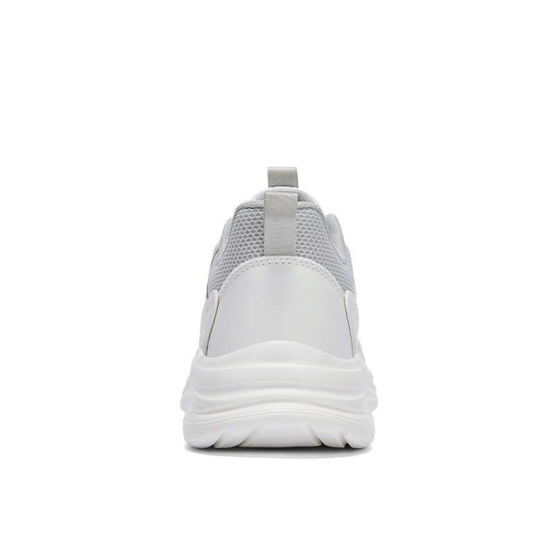 Warrior Cloud Sail Collection Cushioning Slip Resistant Lightweight Low top Casual Running Shoes Men’s White Gray