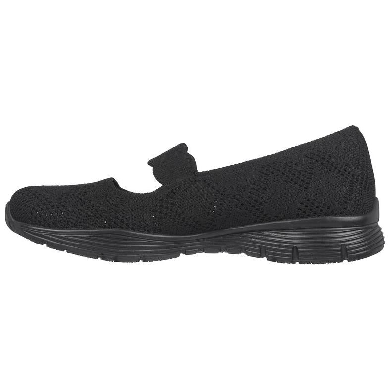 Skechers Seager Casual Party Comfortable Low top Casual Shoes Women's Black