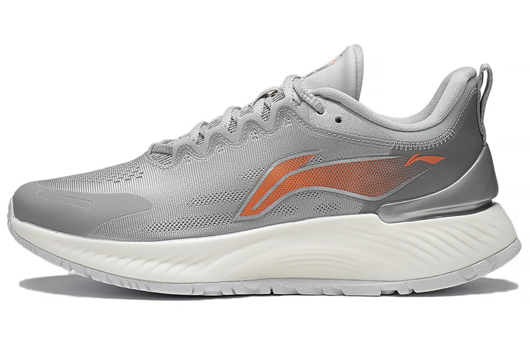 Li Ning YueYing Element Cushioning Low top Running Shoes Men's Microcrystalline Gray