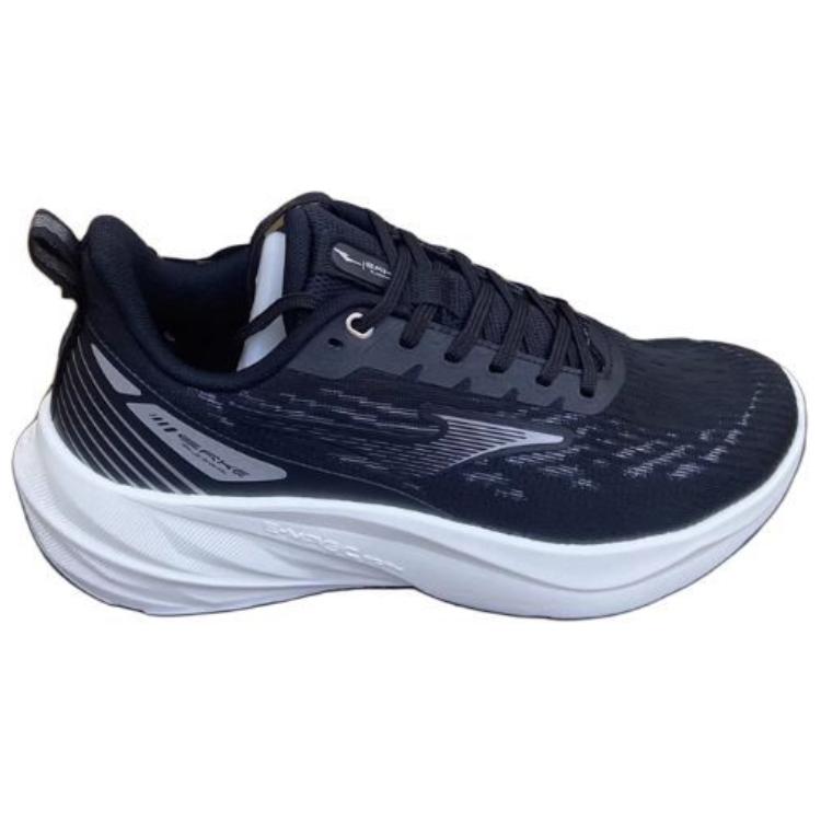 Erke Comfortable Cushioning Abrasion Resistant Low top Running Shoes Women’s Black
