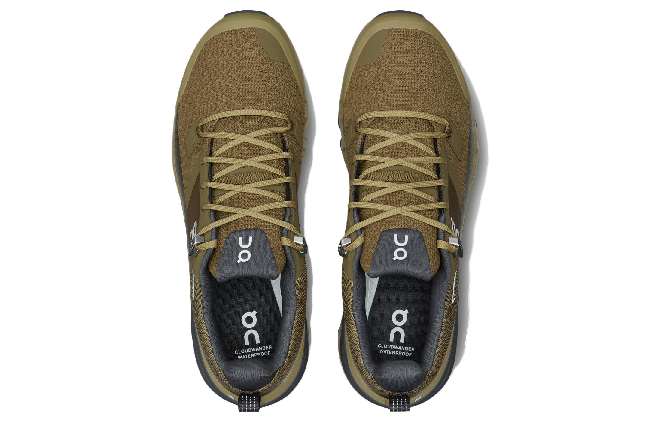 On Running Cloudwander Waterproof Hunter Safari
