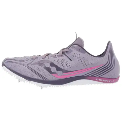 Saucony Mesh Slip Resistant Cushioning Lightweight Low top Running Studies Women's Purple