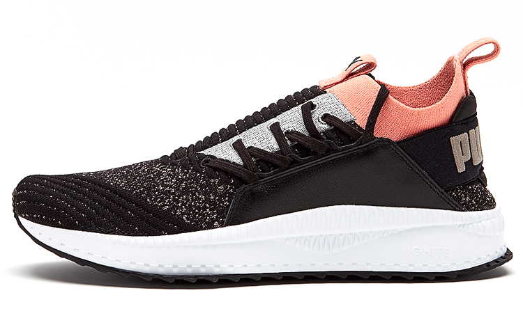 PUMA Tsugi Jun Low Top Sneakers Black/Pink Women's