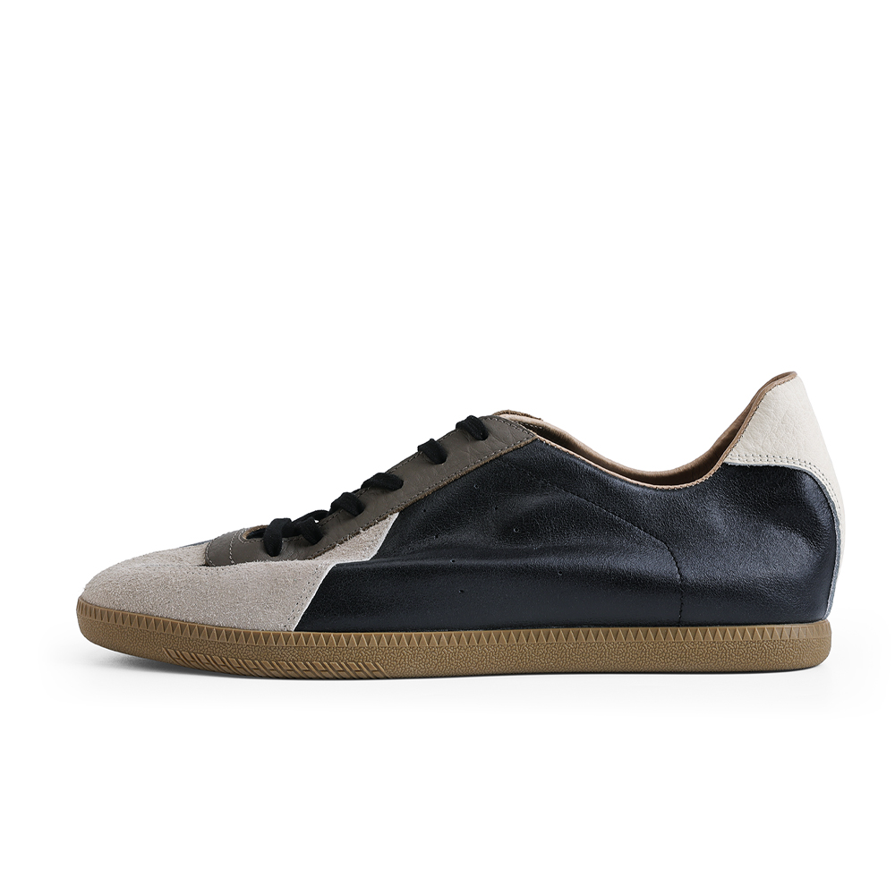 PANE Light training No-Gi series-PERCHERON Percheron retro moral training thin sole non-slip wear-resistant low-top lifestyle casual shoes men and women same style black