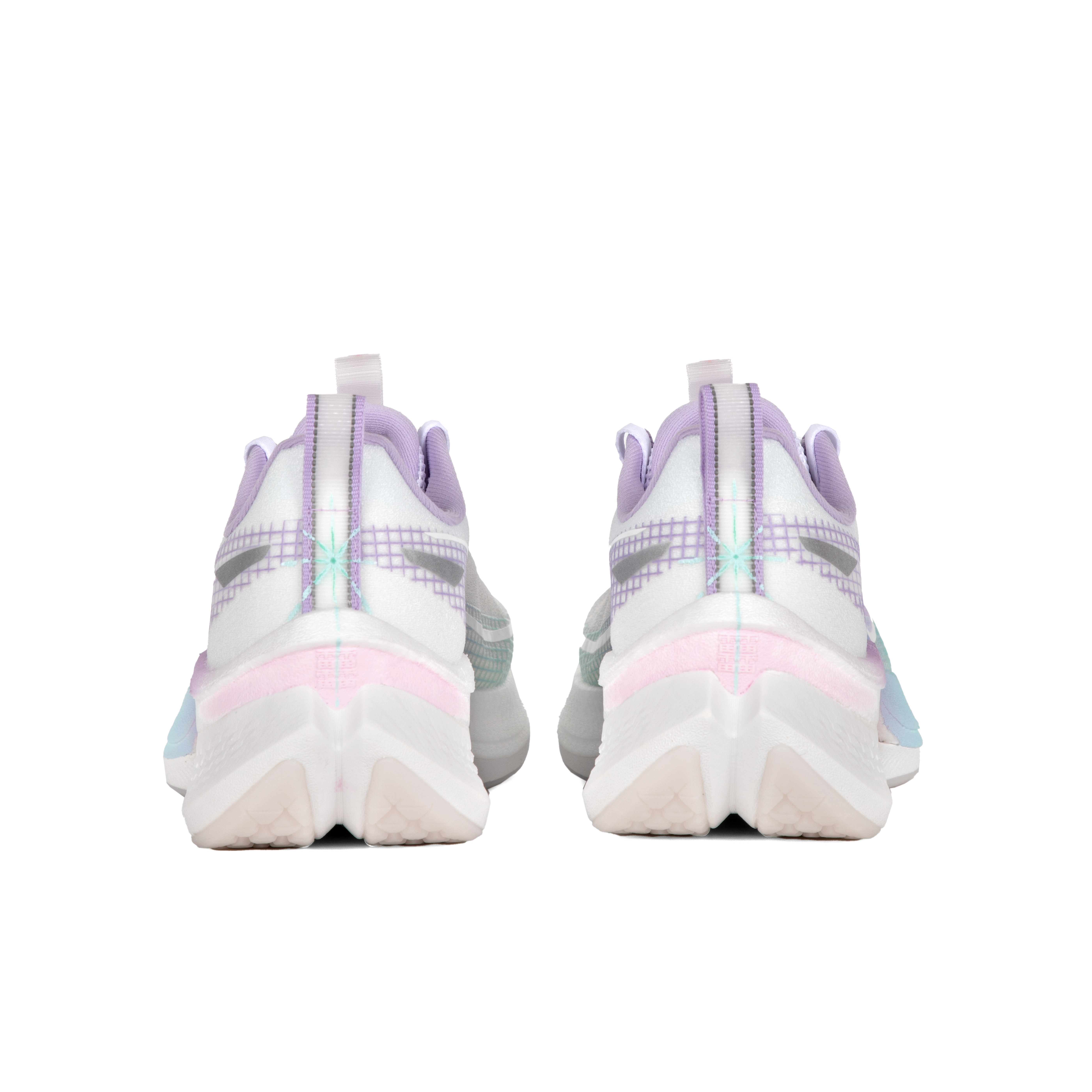 Li Ning Red Hare 7 Pro Cushioning, Wear Resistant Low top Training Running Shoes Unisex White Blue Purple