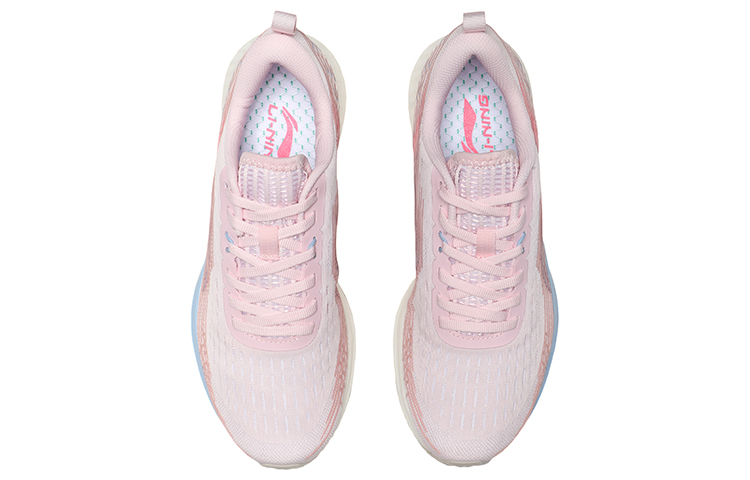 Li Ning Red Hare 4 V2 Slip Resistant Abrasion Resistant Low top Running Shoes Women’s Pink
