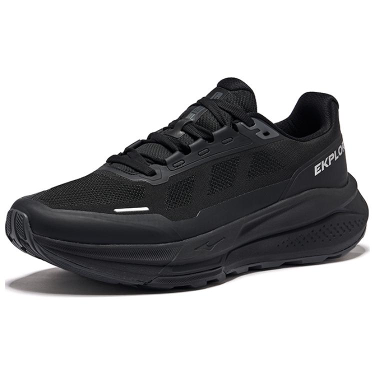 Erke Wild 1.5 Slip Resistant Abrasion Resistant Support Low top Running Shoes Men’s Jet Black