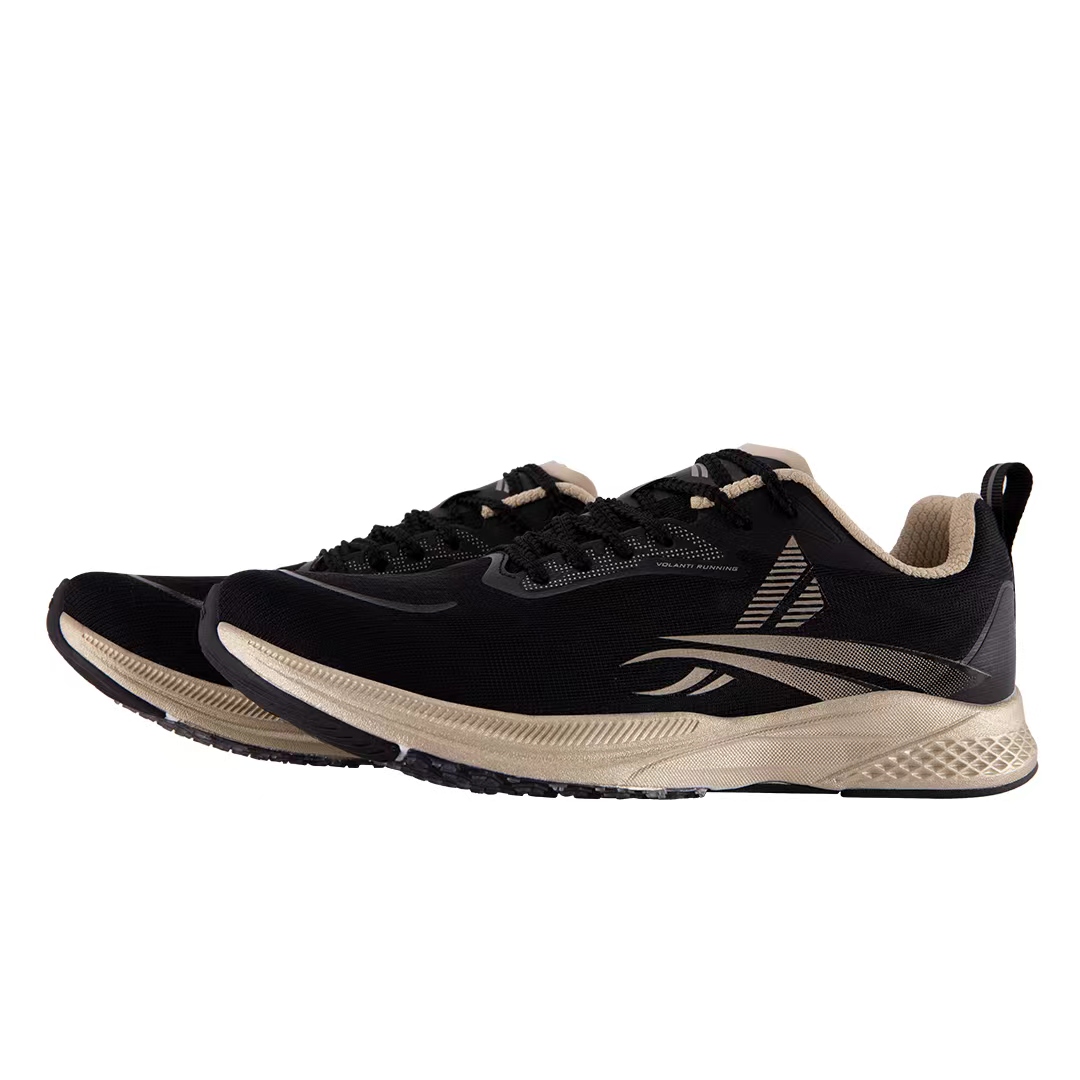 Volanti 911 Dreamy Lightning Low top Sprint Physical Fitness Test & Exam Running Shoes Unisex Black Gold