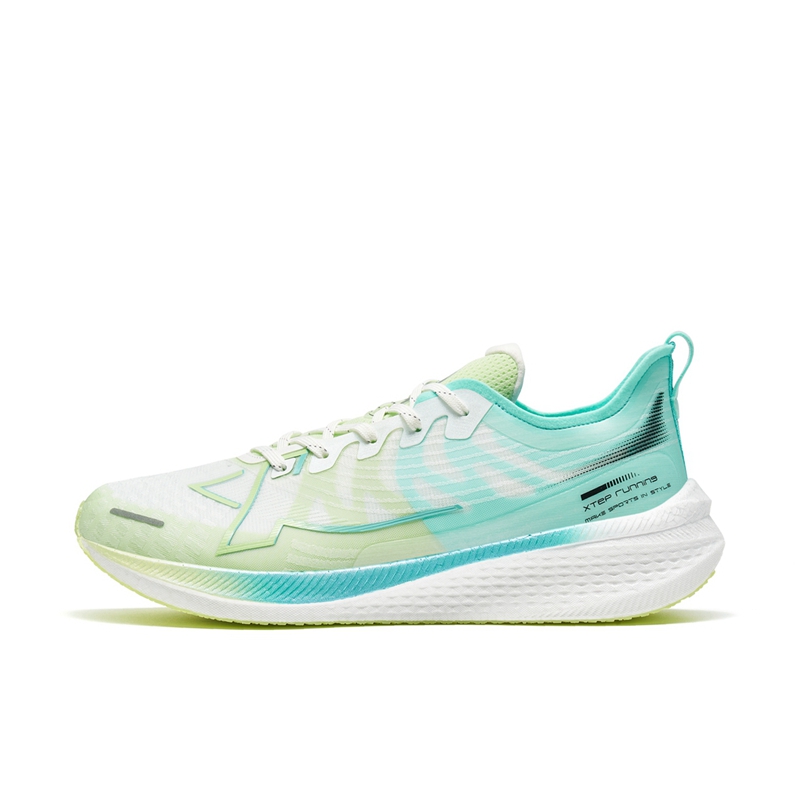 XTEP 2000km 1.0 Fabric Cushioning, Wear Resistant Low top Long Distance Running Shoes Men’s