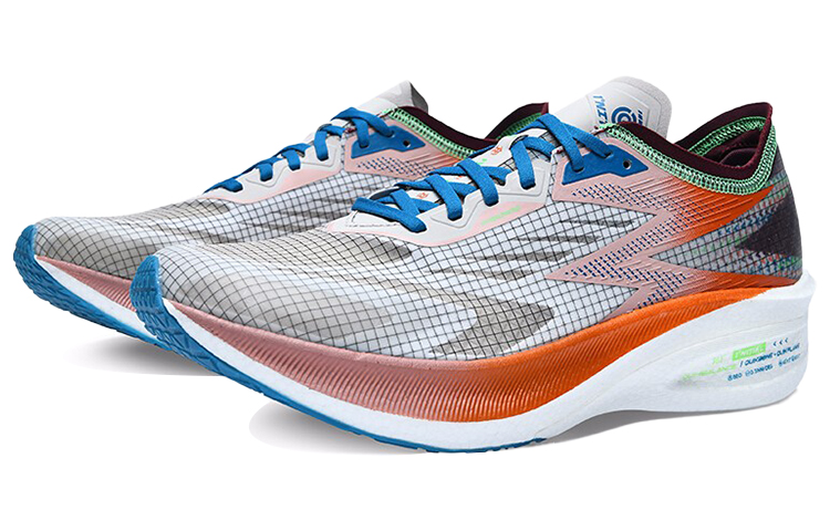 361° Fly Burning Slip Resistant Abrasion Resistant Low top Running Shoes Men’s White Blue