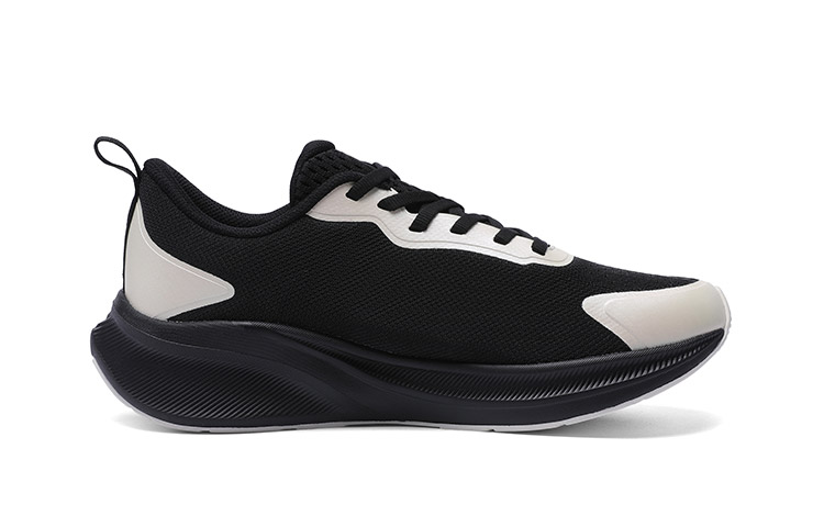 LPMX Cushioning Rebound Lightweight Breathable Low top Long Distance Running Shoes Women’s Beige White Black