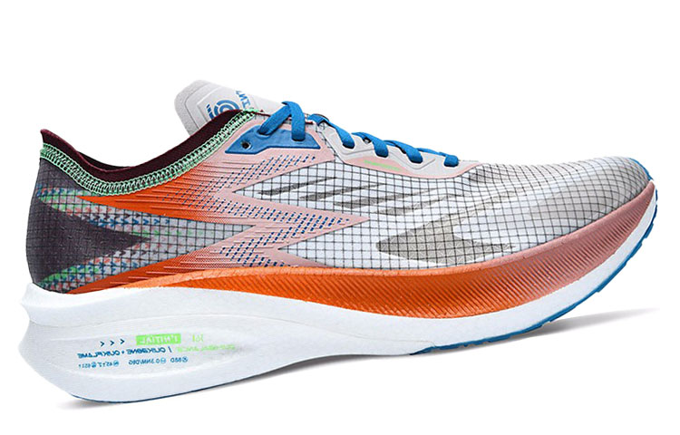 361° Fly Burning Slip Resistant Abrasion Resistant Low top Running Shoes Men’s White Blue