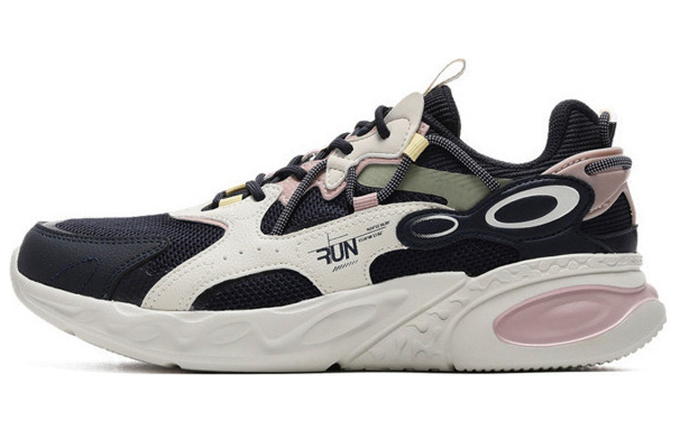 361° Slip Resistant Low top Running Shoes Women’s White Blue Pink