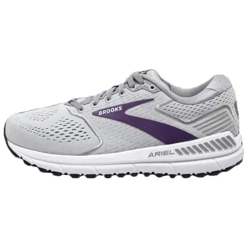 Brooks Women's Ariel 20 2E Wide 'Oyster Grape' Women's