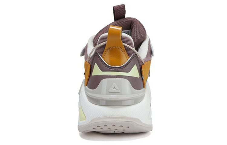 PEAK Cushioning Abrasion Resistant Support Balance Lightweight Low top Running Shoes Men’s Ecru