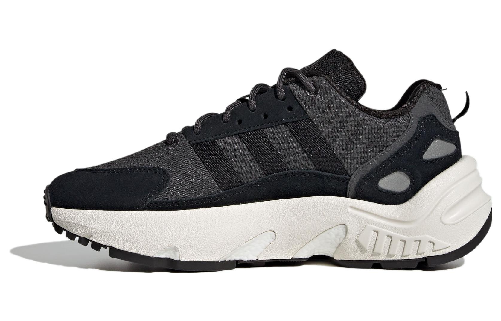 Кроссовки adidas originals ZX 22 Boost (черно-серые)