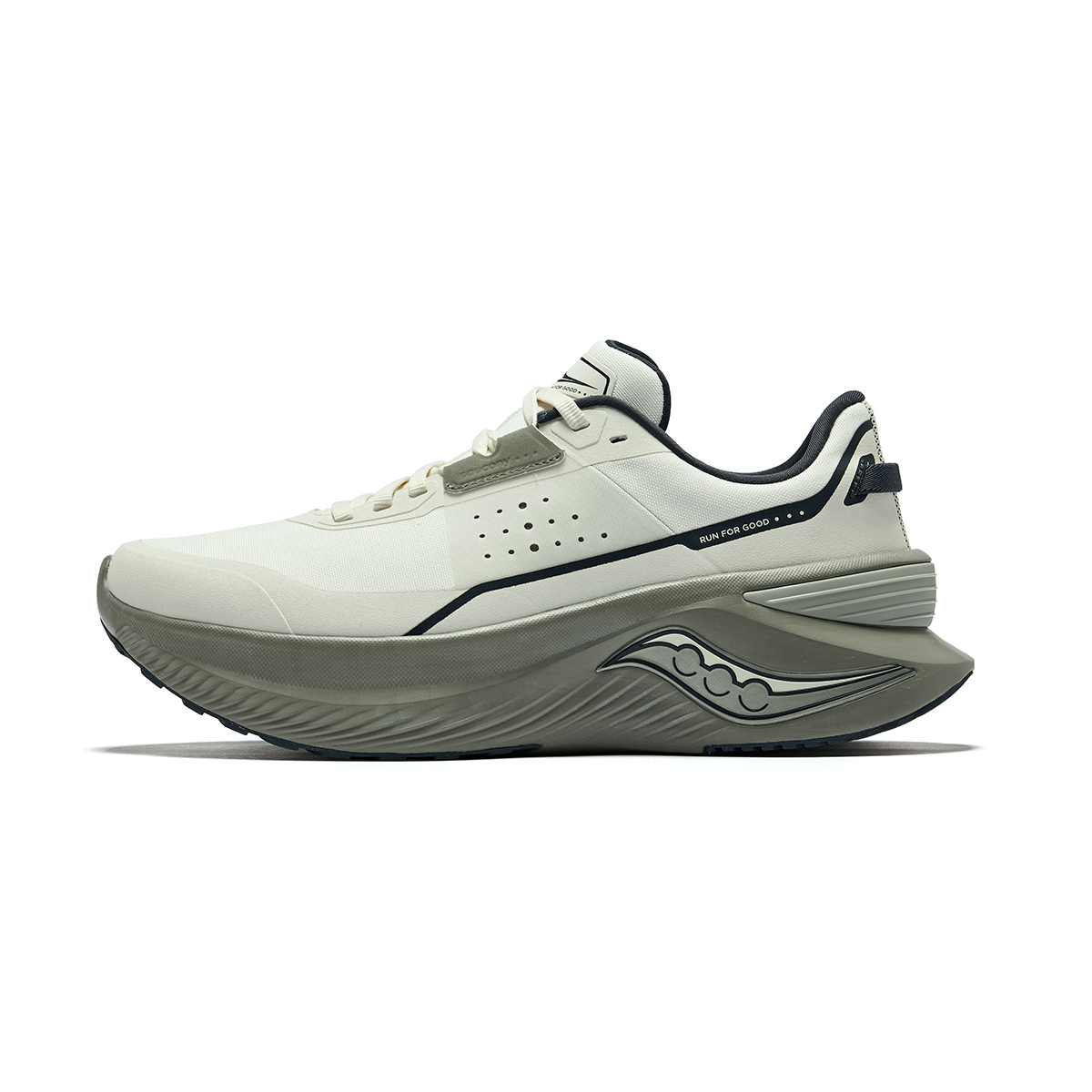Saucony Shift Flow Lingxun Abrasion Resistant Low top Running Shoes Men’s Gray
