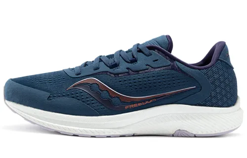 Saucony Freedom 4 Textile, Synthetic Leather Cushioning Slip Resistant Abrasion Resistant Breathable Low top