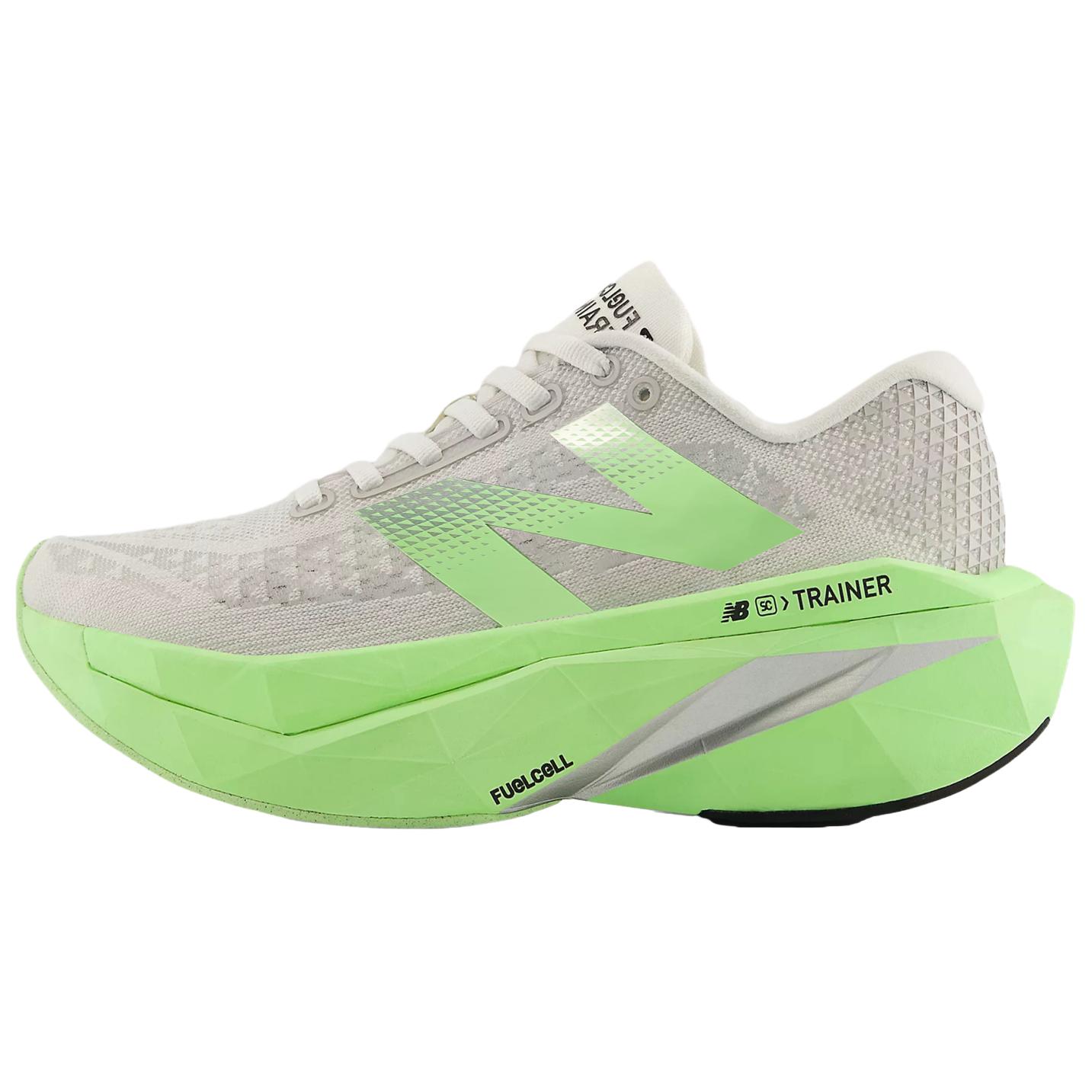 Женские кроссовки New Balance New Balance NB FuelCell SuperComp Trainer v3 (серо-зеленые)