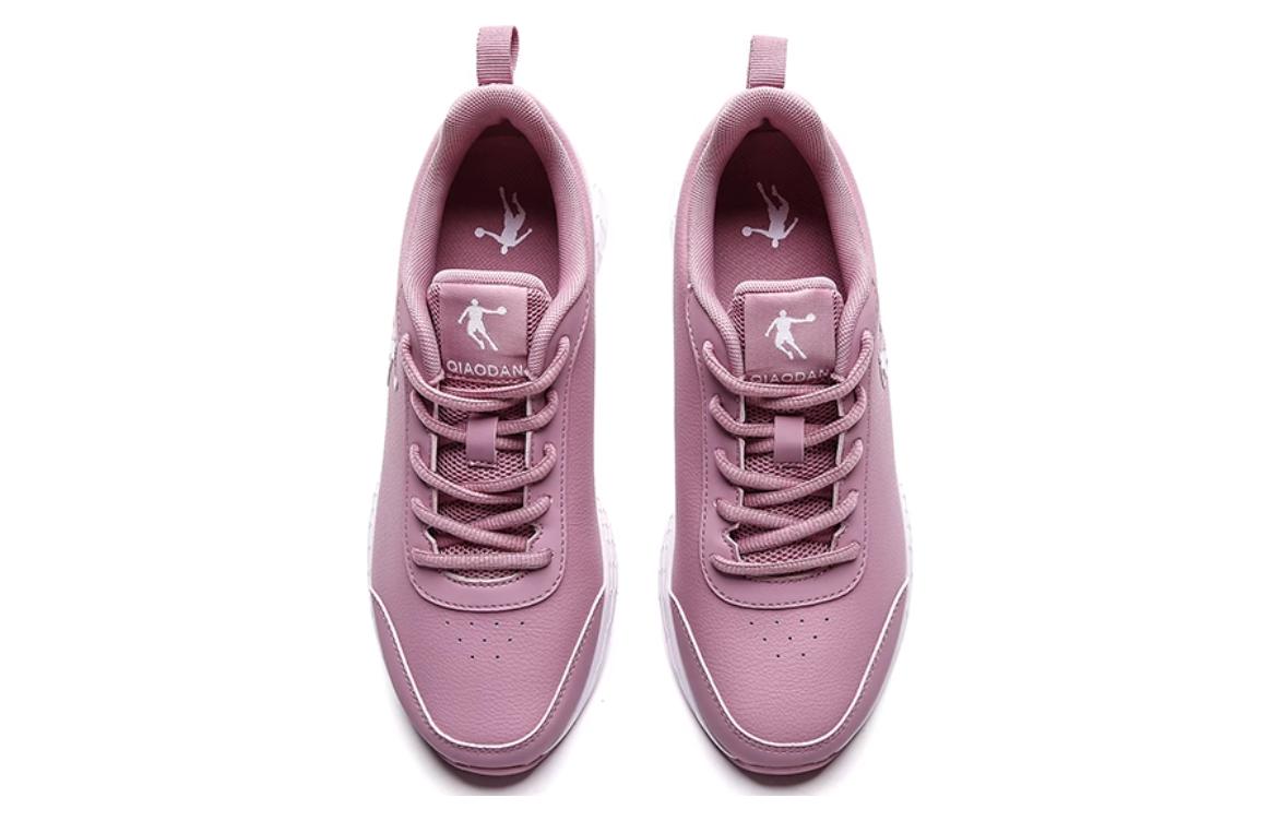 QIAODAN Non Slip And Waterproof Low top Running Shoes Women’s Pink Purple