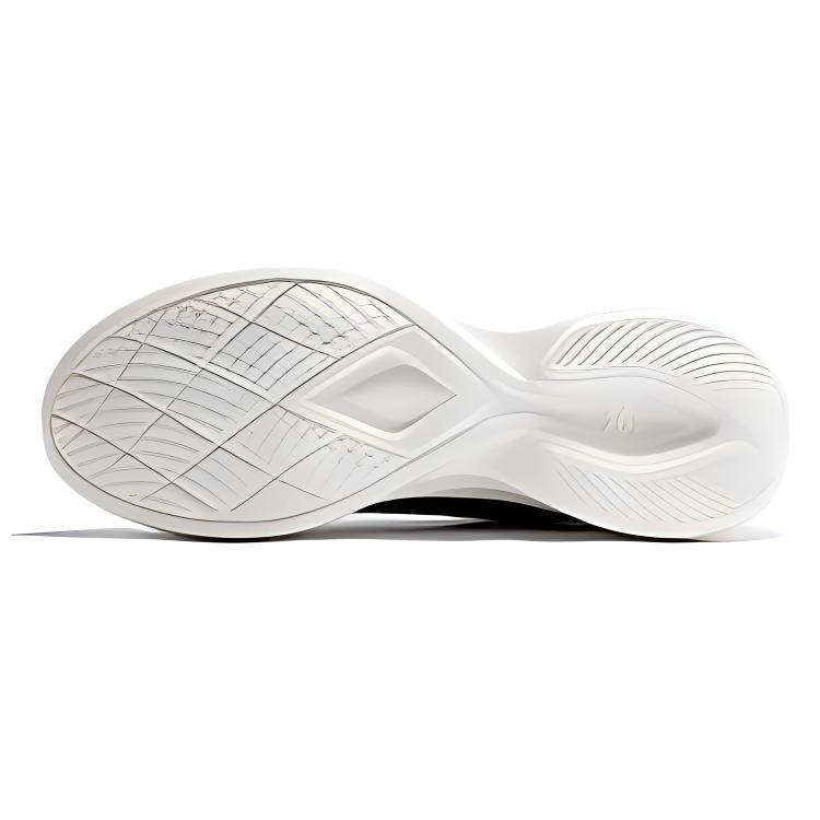 361° Cushioning Slip Resistant Breathable Low top Casual Sprint Running Shoes Men’s Black White