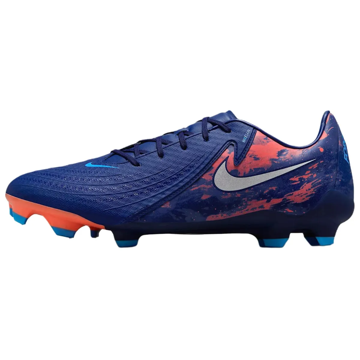 Nike Phantom GX 2 Academy MG Multi Ground Soccer Shoes Men's Blue