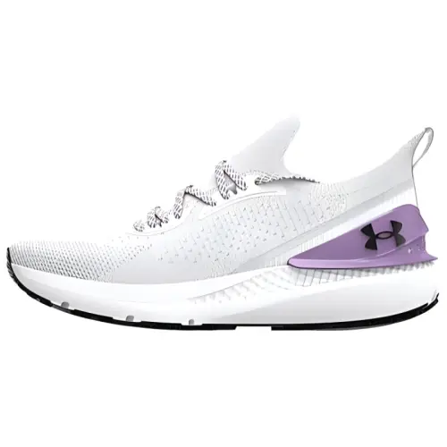 Under Armour Fabric Cushioning, Wear Resistant Low top Running Shoes Women's White Purple