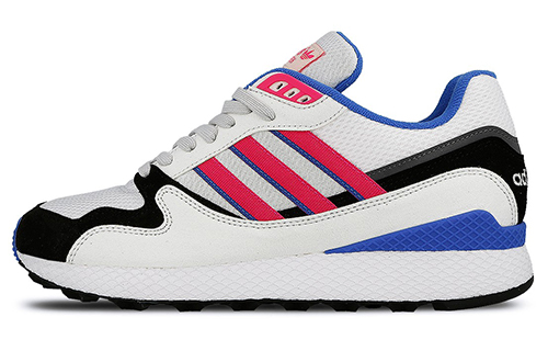 Кроссовки adidas originals Ultra Tech Shock Pink (черно-бело-розовые) — фото 1