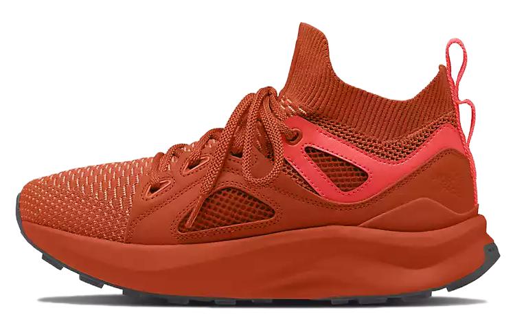THE NORTH FACE Hypnum Cushioning Slip Resistant Mid top Running Shoes Women's Orange