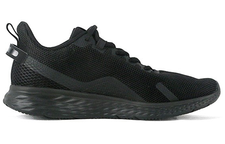 Anta Comfortable Rebound Cushioning Breathable Abrasion Resistant Slip Resistant Low top Running Shoes Men’s Black