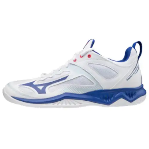 Mizuno Shadow Running Shoes Men's Low Top White/Blue