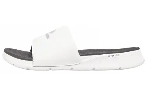 Skechers Slide Slippers Men's White/Black