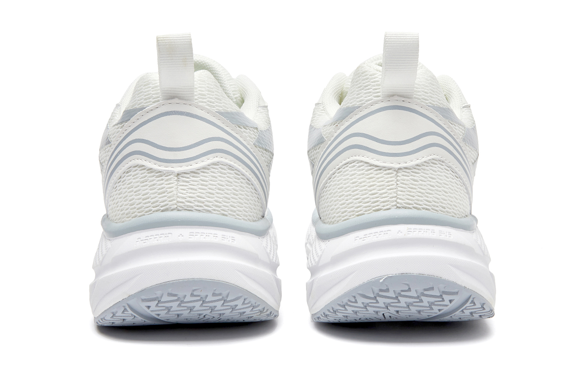 VOIT Running Shoes Unisex Low Top White Gray