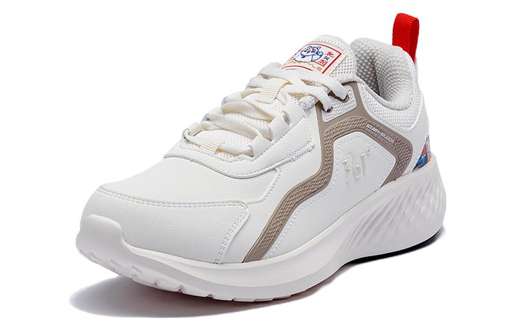361° Comfortable Slip Resistant, Abrasion Resistant, Breathable Low top Running Shoes Women’s White Gold