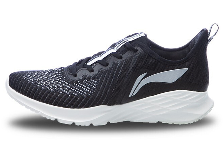 Li Ning Crazy Run Cushioning Slip Resistant Abrasion Resistant Breathable Lightweight Low top Running Shoes Unisex