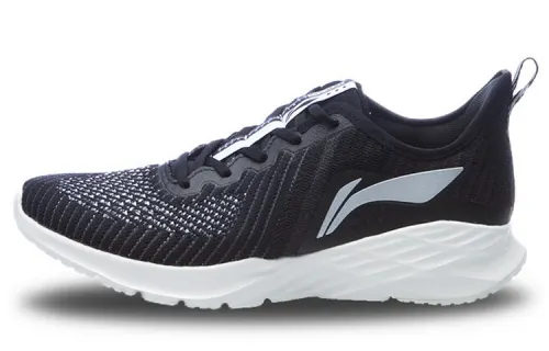 Li Ning Crazy Run Cushioning Slip Resistant Abrasion Resistant Breathable Lightweight Low top Running Shoes Unisex