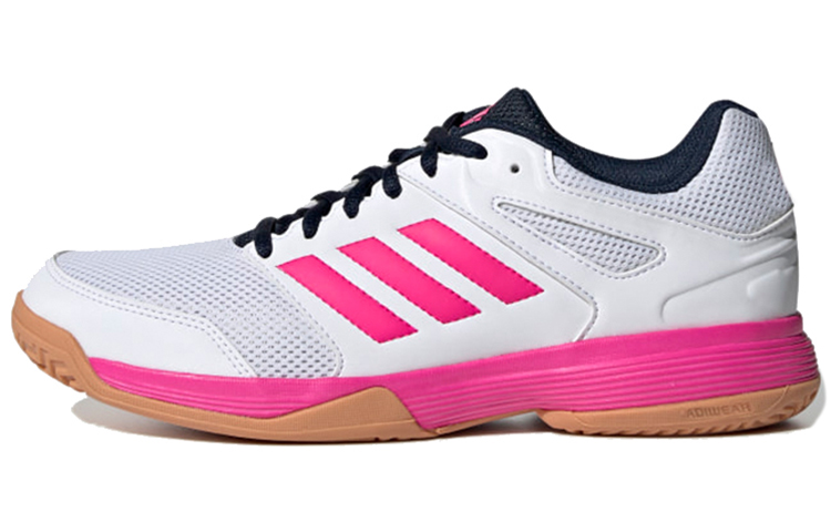 Adidas Speedcourt Breathable Mesh, Textile Breathable Low top Running Shoes Women's White Pink Black