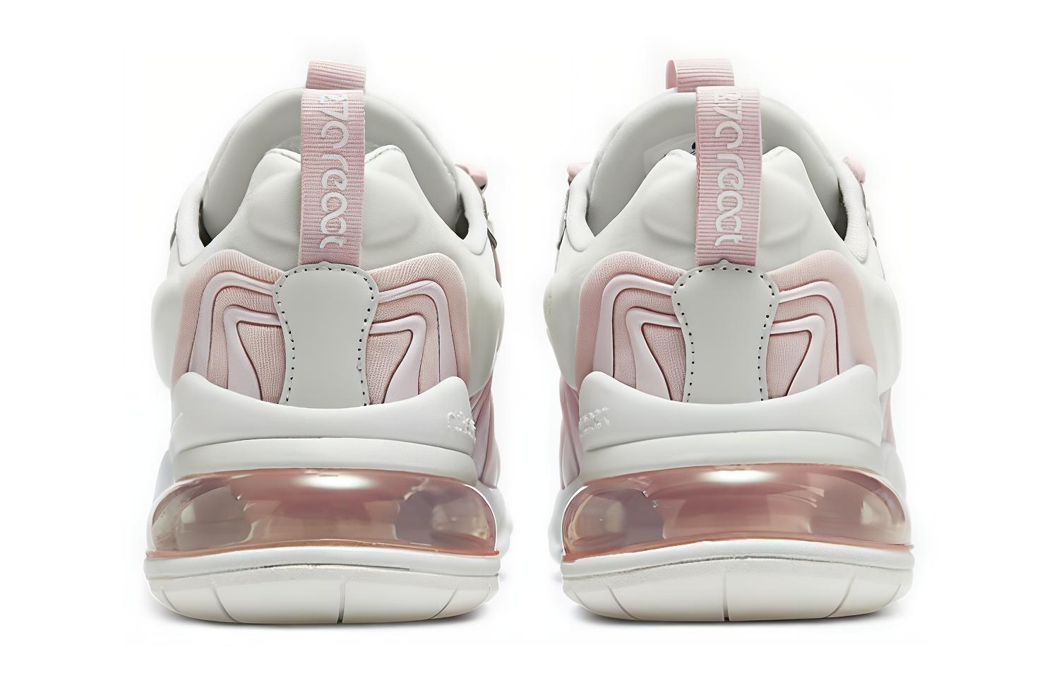 Женские кроссовки Nike Air Max 270 React ENG (бело-розовый) — Белыйрозовый — фото 4
